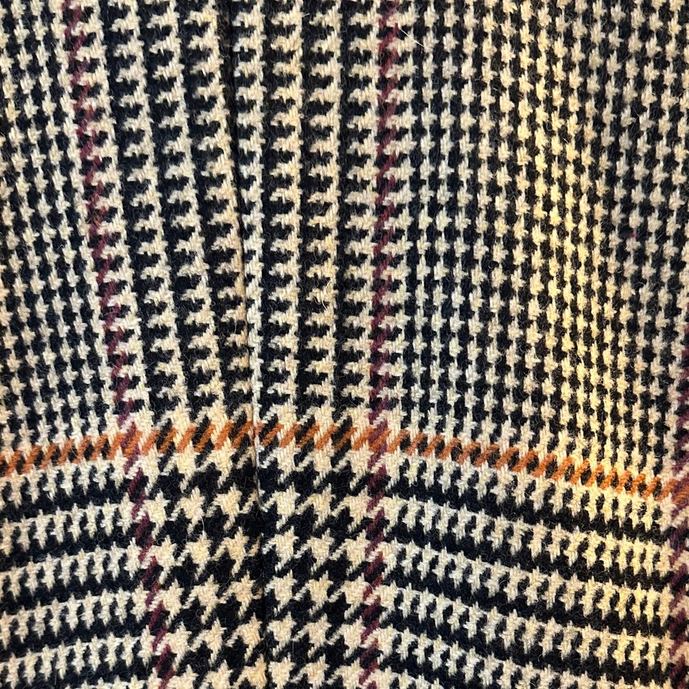 J. Crew Houndstooth Patterned Jacket in Black, Cr… - image 10